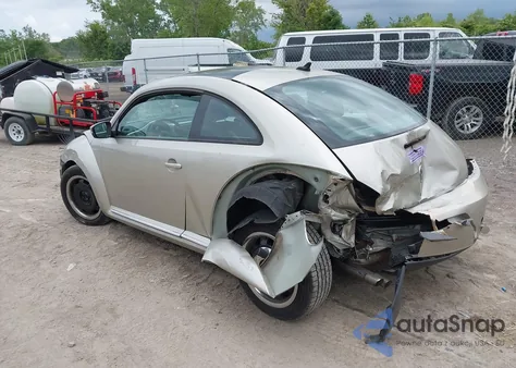 2012 Volkswagen Beetle 2.5L из США, поврежденный, VIN 3VWJX7AT9CM664345